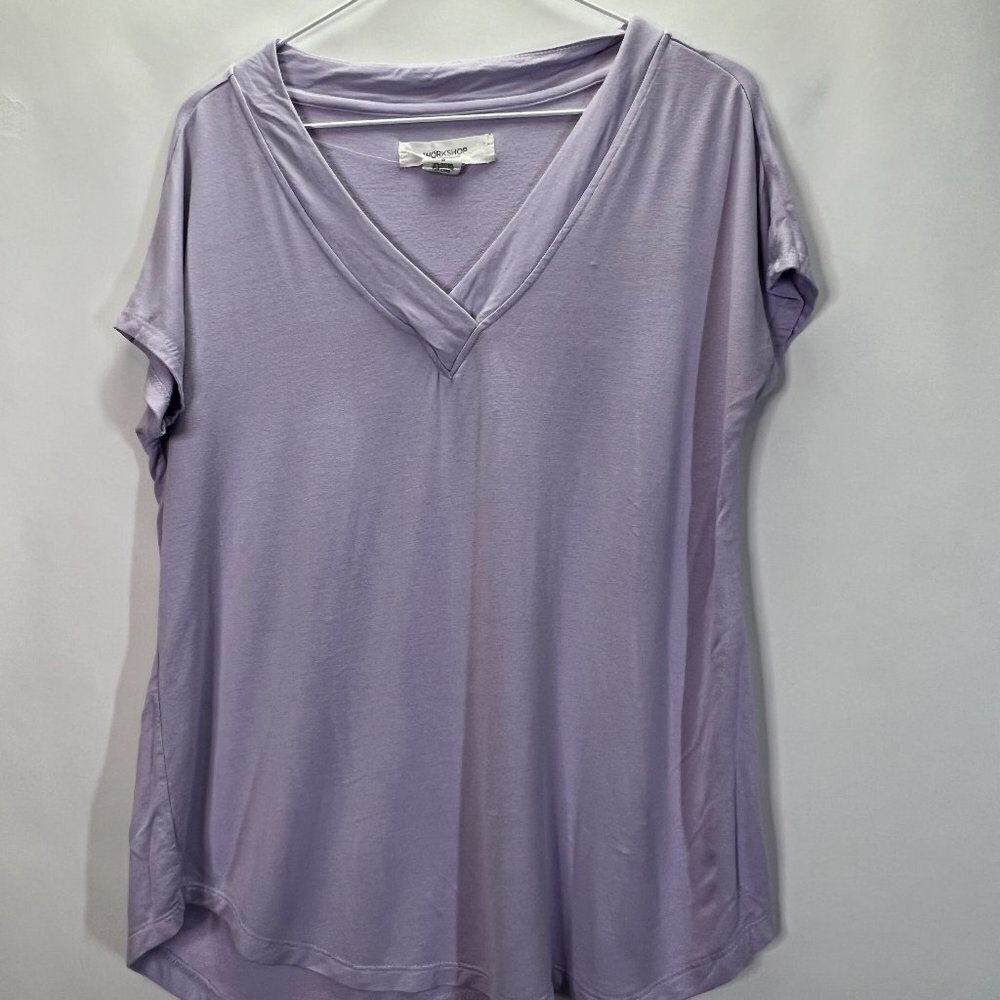 LAVENDER Top Flowy Oversized Size S